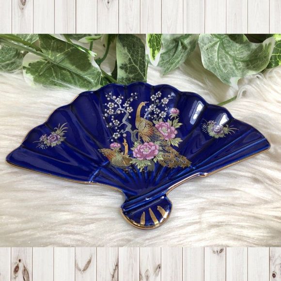 Other - 🌈Beautiful Asian Oriental Blue Jewelry Tray!🌈